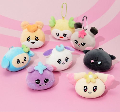 ATEEZ - 'MIGHTEEZ' POP UP MD : FACE PLUSH KEYRING (kkamyo) - interAsia